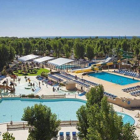 Mobilhome Lodge 3 Chambres, 500M Plage, Camp 5 Etoiles Vendres Exterior photo