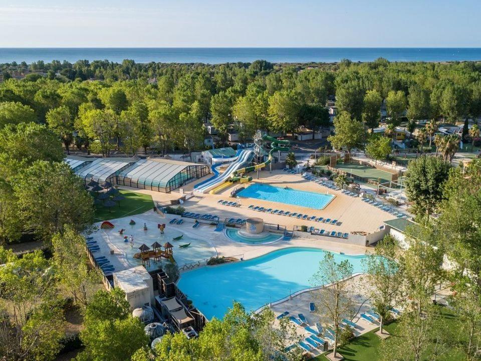 Mobilhome Lodge 3 Chambres, 500M Plage, Camp 5 Etoiles Vendres Exterior photo